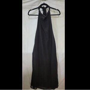 K&K Crosstree Haltered Black Dress sz xl